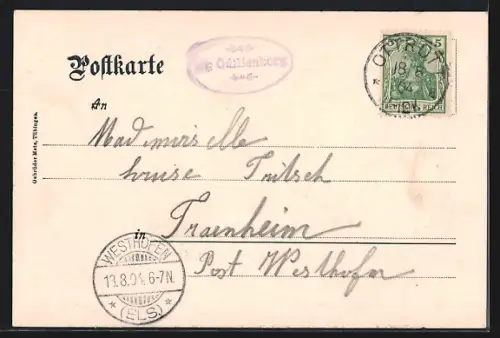 AK Ste. Odile, Facade sud du Mont Ste. Odile