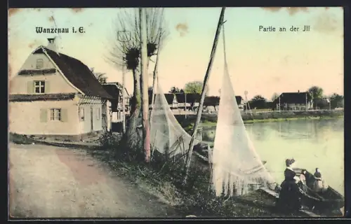 AK Wanzenau i. E., Partie an der Ill