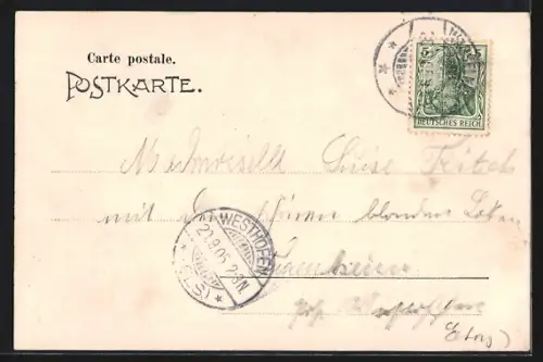 AK Wasselonne /Alsace, Vue du Kronthal depuis la tour du château