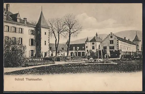 AK Thannweiler, Partie am Schloss