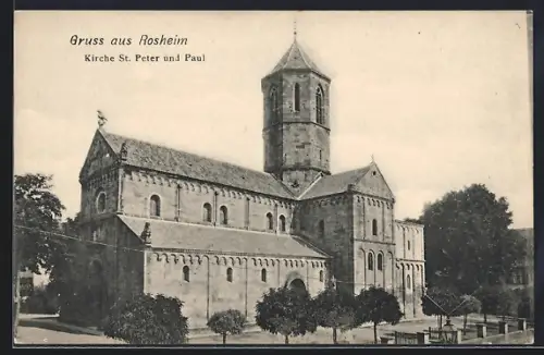 AK Rosheim, Kirche St. Peter und Paul
