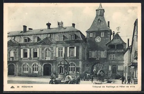 AK Rosheim, Tribunal de Bailliage et Hôtel de Ville