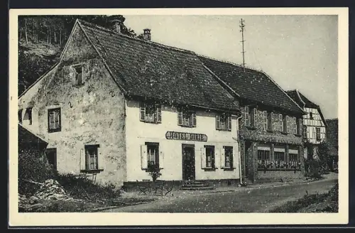 AK Obersteinbach /Bas-Rhin, Hôtel-Restaurant Dirigé