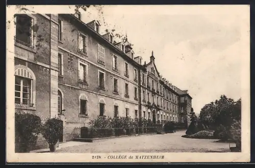 AK Matzenheim, Collège de Matzenheim