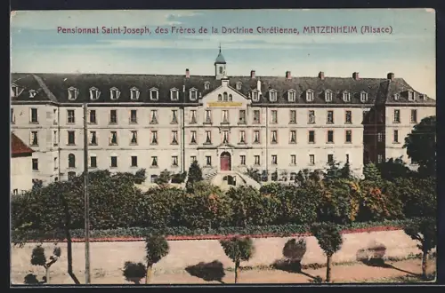 AK Matzenheim, Pensionnat Saint-Joseph des Frères de la Doctrine Chrétienne