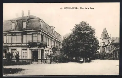 AK Wasselonne, Place de la Gare