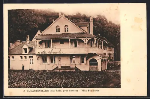 AK Eckartswiller /Bas-Rhin, Villa Ste-Barbe près de Saverne