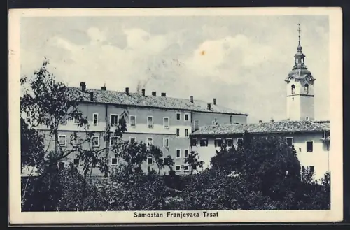 AK Trsat, Samostan Franjevaca