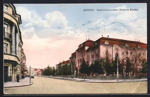 AK Zagreb, Draikoviceva ulica, Drzavna klinika