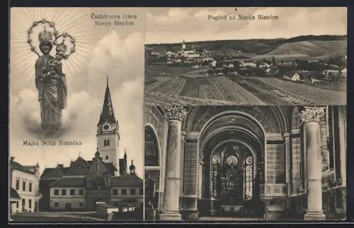 AK Marijá Bystrica, Majka Bozja Bistricka, Pogled na Marija Bistricu