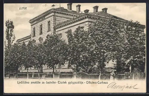 AK Lipik, Ljecilistno svratiste za castnike