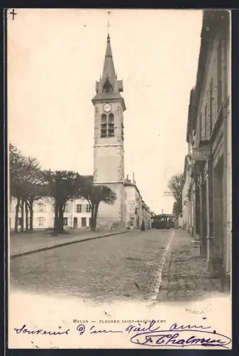 AK Melun, Clocker Saint Barthelemy, Strassenbahn