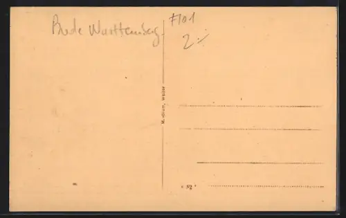 AK Neukirch b. Weiler, Teilansicht mit Strassenpartie