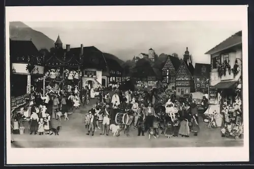 AK Sonneberg in Thüringen, Spielzeugmuseum, Thüringer Kirmes, Ausstellungsgruppe für Brüssel 1910
