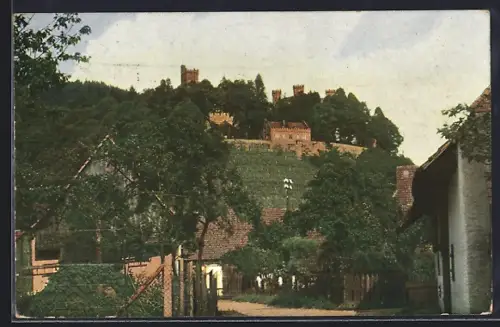 AK Ortenberg / Baden, Blick auf Schloss Ortenberg