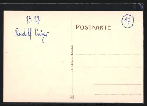 AK Ilfeld, Blick auf die Kirche im Ort