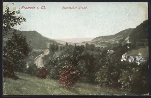 AK Arnstadt i. Th., Plauescher Grund