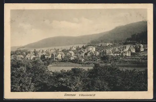 AK Ilmenau, Blick auf das Villenviertel