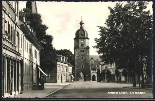 AK Arnstadt i. Thür., Am Riedtor