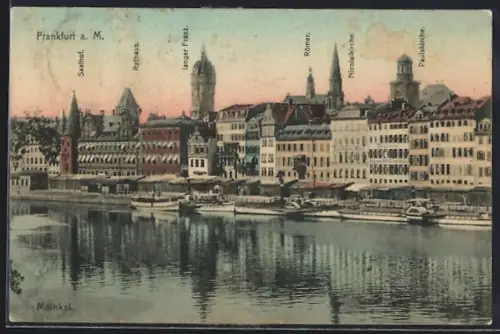 AK Alt-Frankfurt, Paulskirche, Langer Fritz