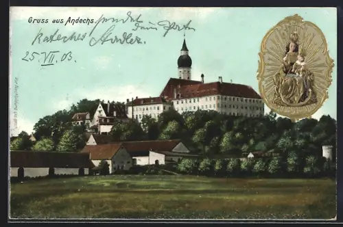 AK Andechs, Kloste und Marienbild