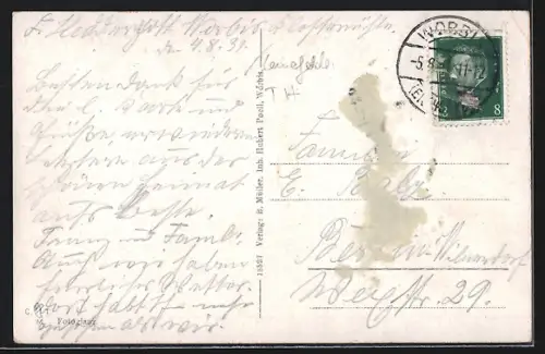 AK Worbis, Kantstein mit Wintzingerode