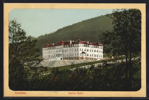 AK Ilmenau / Thüringen, Institut Bollz am Waldesrand