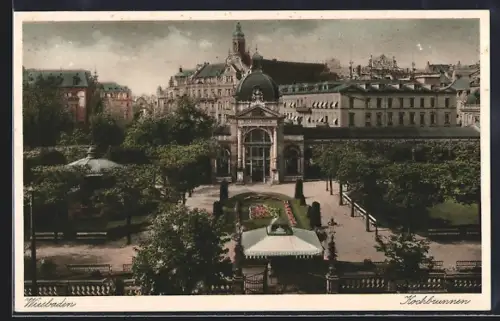 AK Wiesbaden, Anlage am Kochbrunnen