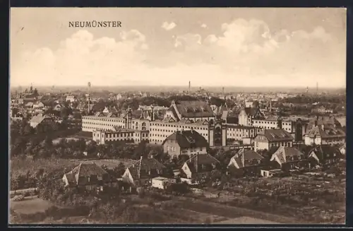 AK Neumünster, Blick auf den Ort