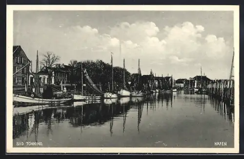 AK Bad Tönning, Partie im Hafen