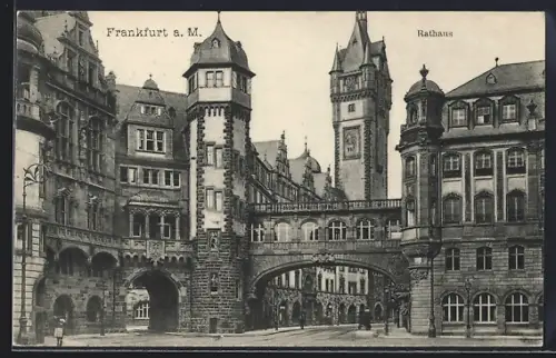 AK Alt-Frankfurt, Partie am Rathaus