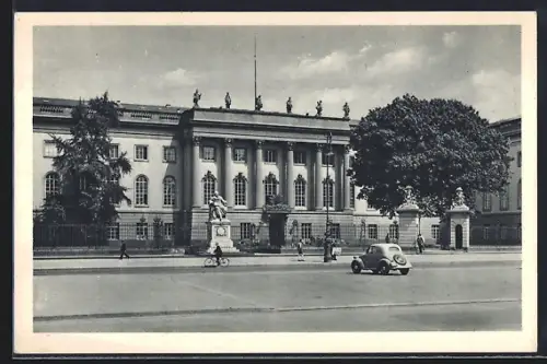 AK Berlin, Universität mit Strassenpartie