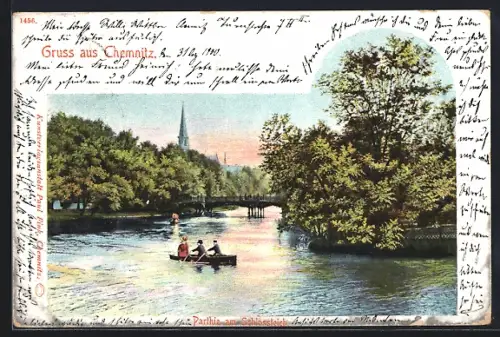 AK Chemnitz, Partie am Schlossteich