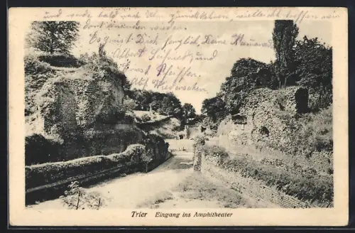 AK Trier, Eingang ins Amphitheater
