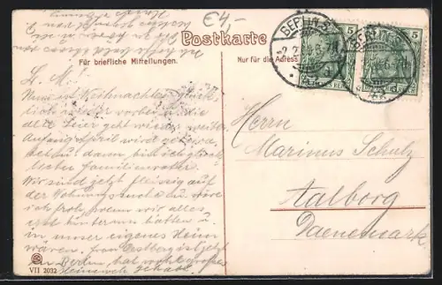 AK Berlin, Unter den Linden, Strassenbahn