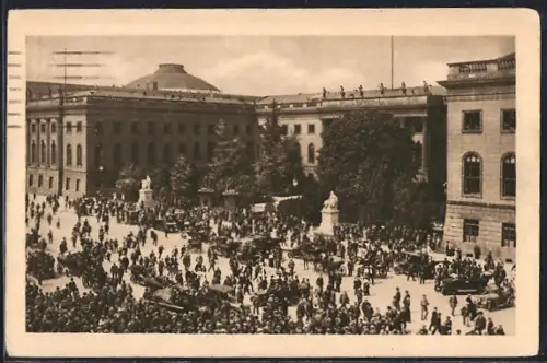 AK Berlin, Unter den Linden, Universität