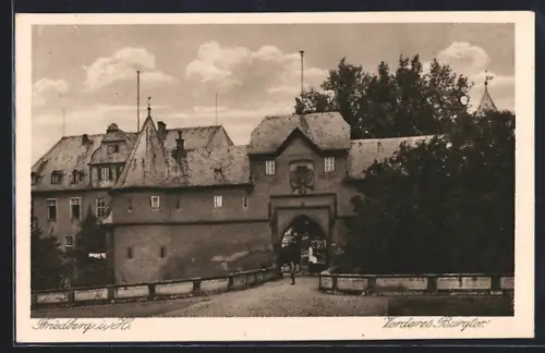 AK Friedberg i. H., Vorderes Burgtor