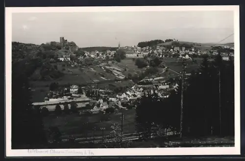 AK Oberreifenberg i. Ts., Gesamtansicht mit Burgruine