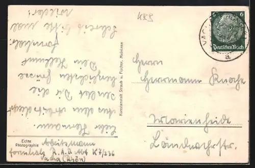 AK Vacha /Rhön, Historisches Rathaus