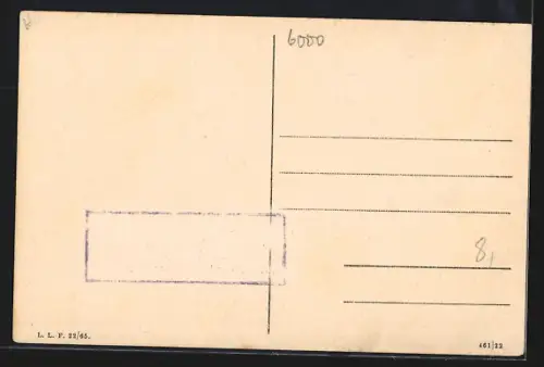AK Frankfurt a. M., Trierische Gasse u. Braubachstrasse