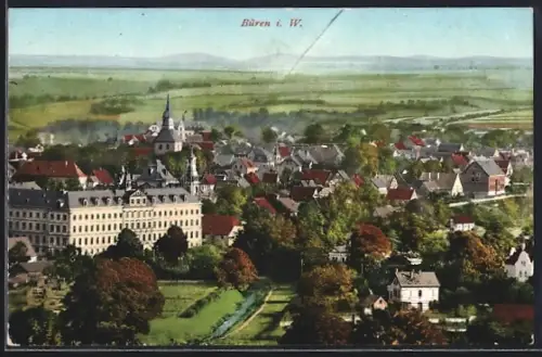 AK Büren i. W., Teilansicht