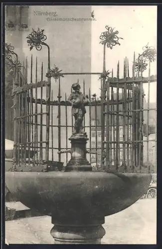 AK Nürnberg, Gänsemännchenbrunnen
