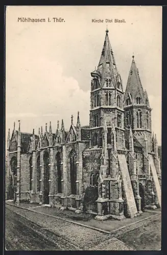 AK Mühlhausen i. Thür., Kirche Divi Blasii