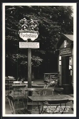 AK Fuchstanz im Taunus, Gaststätte Fuchstanz Ferd. Müller
