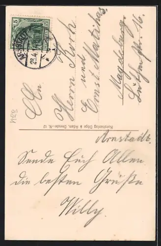 AK Arnstadt i. Th., Ruine Neideck