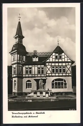 AK Steinbach Hallenberg, Verwaltungsgebäude mit Mahnmal