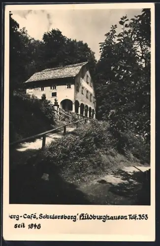 AK Hildburghausen, Cafe Schulersberg