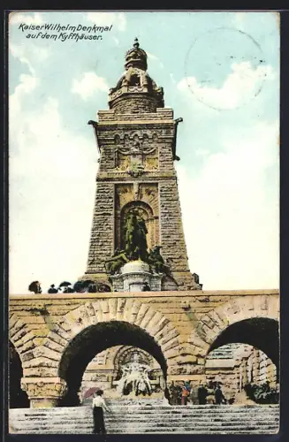 AK Kaiser Wilhelm-Denkmal auf dem Kyffhäuser