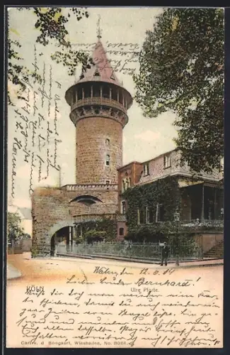 AK Köln-Neustadt, Ulre Pforte um 1900