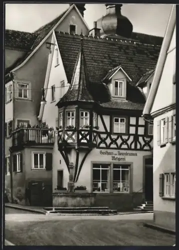 AK Weikersheim, Gasthaus Rosenbrunnen